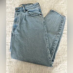 Women’s rigid denim barrel jeans size 31